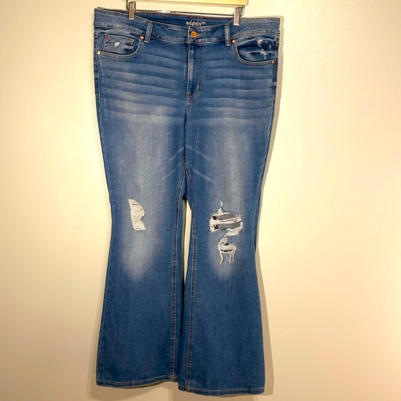 Maurices Denim - Plus Size Maurice’s Edgely Curvy High Rise Flare Jeans